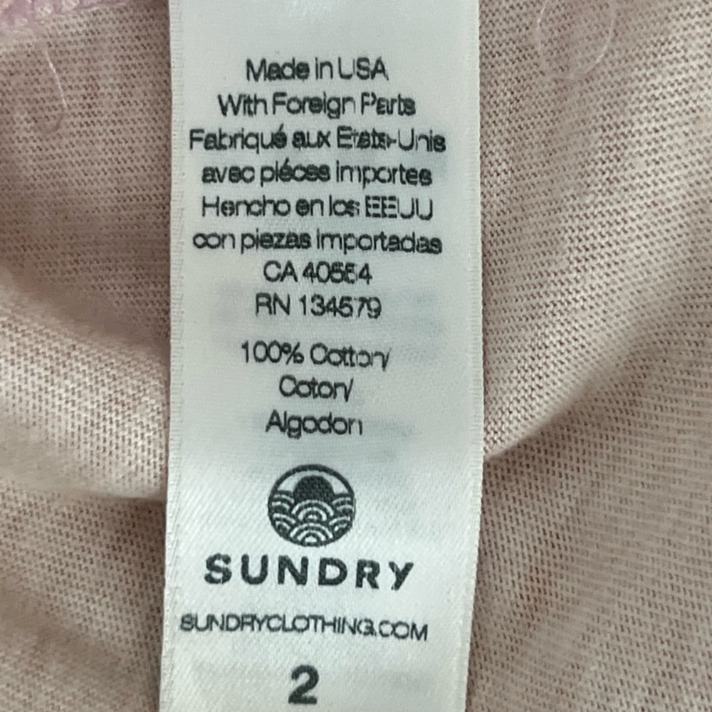 Sundry Rugby Stripe Racerback Tank Dress size S - Picture 9 of 9